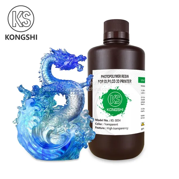 The Lowest Price Casting Clear Rigid Highly Transparent Photosensitive Resin photo-4