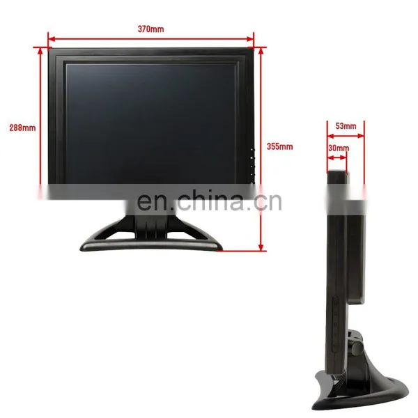 OSCAN 15 Inch Touch Screen Monitor for Pos,usb Touch Monitor, Touch Display photo-3