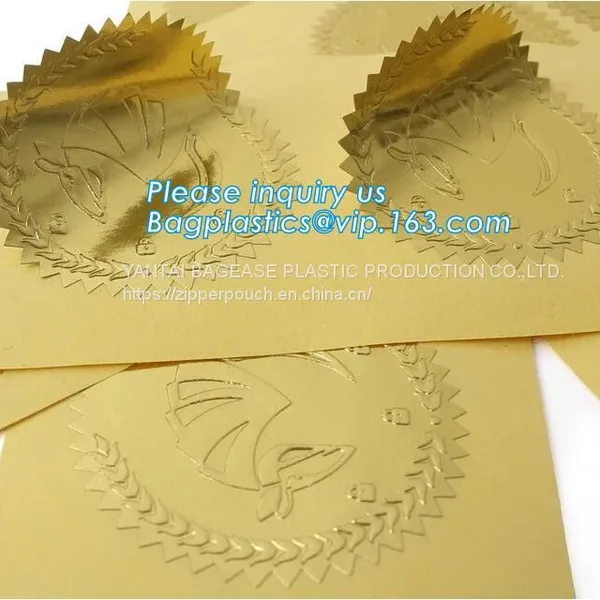 Die Cut Foil Stamping, Waterproof Vinyl PVC Custom Logo Sticker Label, Matte Finish, PP Label, PET Sticker photo-2