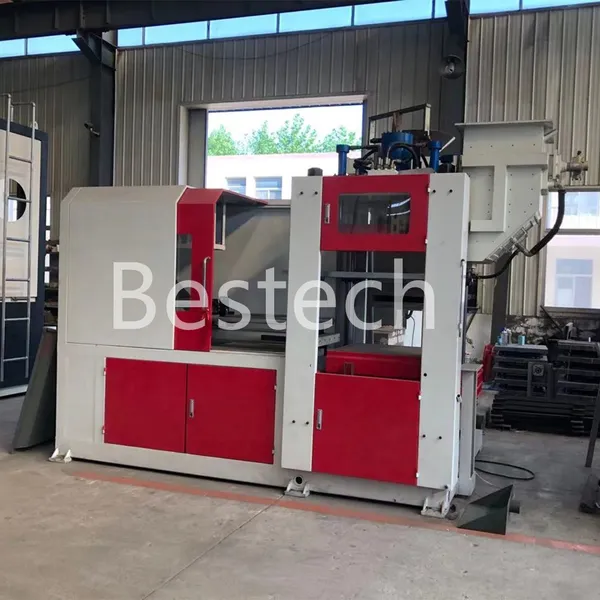 Foundry Green Sand Automatic Flaskless Match Plate Molding Machine for Sale photo-3