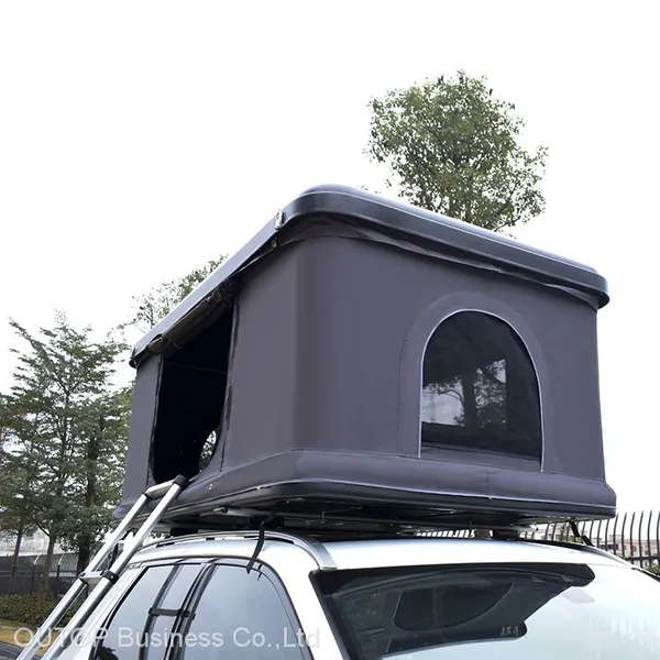 Custom Hard Shell Straight Support Camping Car Roof Top Tent Hard Cover Rooftop Tent for Sale