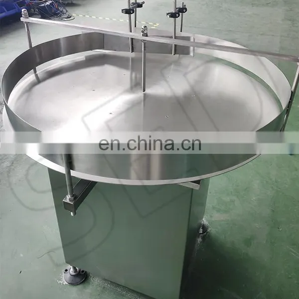 Competitive Price Rotary Bottle Feeding Sorting Unscrambler Turntable Machine photo-4
