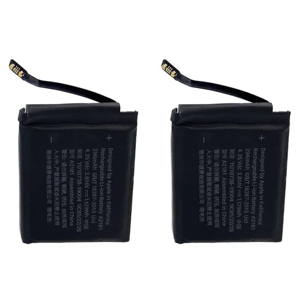 296mAh Rechargeable Batteries A2181 For Apple Watch Series 5 S5 44mm Cell Phone Parts photo-4