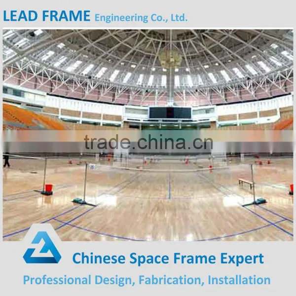 Unique Design Steel Frame Structure Long Span Roof for Tennis Court photo-3
