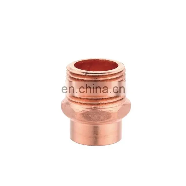 Screw Fittings for Copper Pipe Copper Adapter Copper Fittings Plumbing