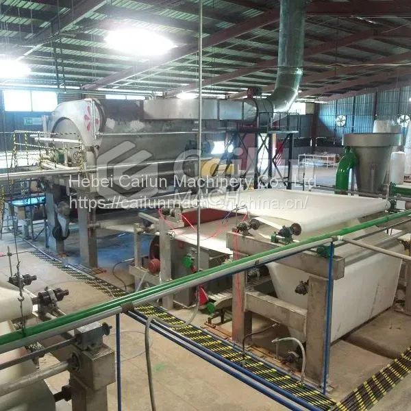 Tissue Paper Machine and Deinking Pulping System