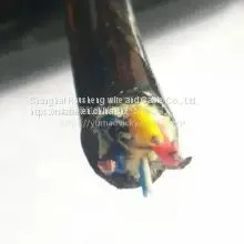 Power Cable 3-core 1.0/1.5/2/3.0+ 4-core Single-mode Optical Fiber Anti-seawater Cable Underwater Floating Cable photo-3