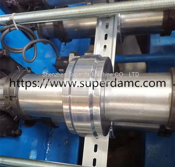 Superda Switches Circuit Breaker Din Rail Channel Roll Forming Machine
