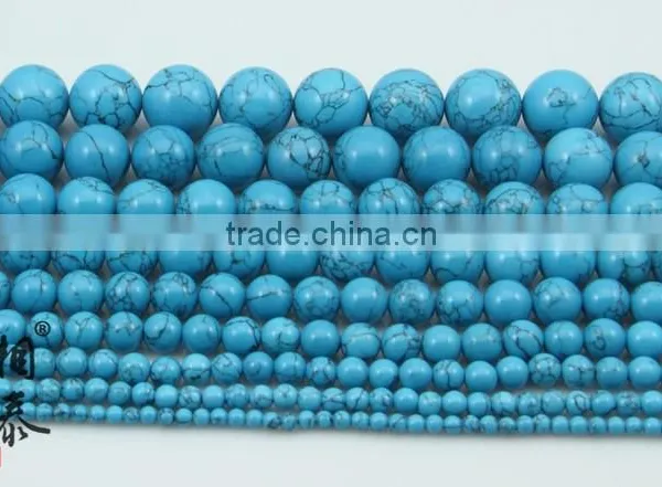 4mm 6mm 8mm 10mm 12mm Natural Turquoise Beads Natural Stone Charms Ornament Accessories Factory photo-4