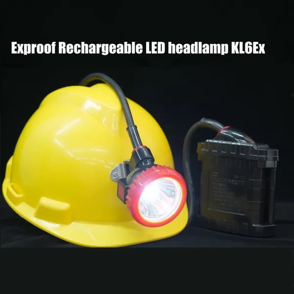 Atex IP65 Coal Mining Safety LED Headlamp Helmet Lamp