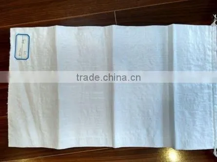 China Supplier pp Bag for Sugar White Color Polypropylene Wheat Bags pp Woven Wheat Bags Size 55x105cm photo-2