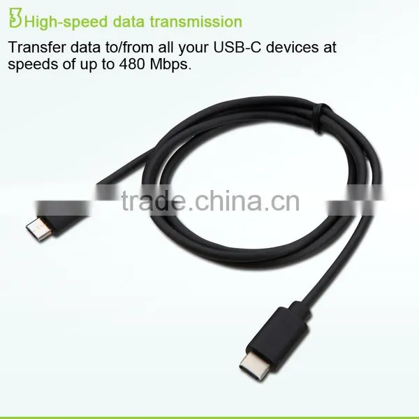 USB 2.0 Type C to USB 2.0 Male Data Cable photo-3