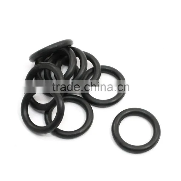 Black Nitrile Rubber O Ring Grommets Seal 15mm x 21mm x 3mm photo-3