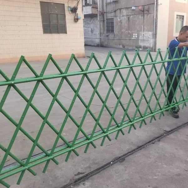 Customizable Imitation Bamboo Fence for Garden Decoration | Artificial Bamboo Stainless Steel Fence