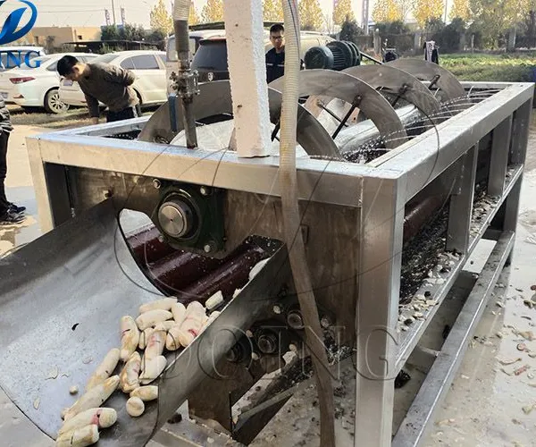 Cassava Peeling Machine Garri Processing Engine Equipment Cassava Washer and Peeler