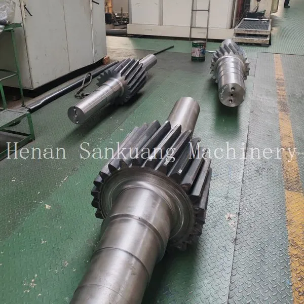 CNC Machined Gear Shaft for Heavy-Duty Transmissions – 55HRC Surface Hardness photo-2