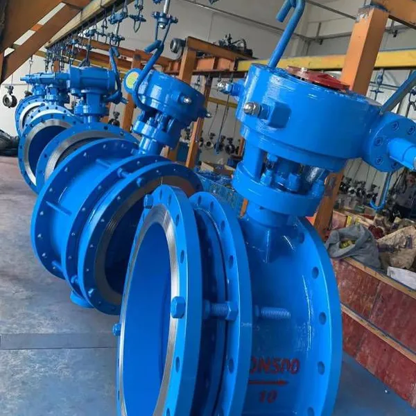 Hugong Valves, Lianggong Valves, Jingdie Valves, Worm Gear Flange Butterfly Valves photo-3
