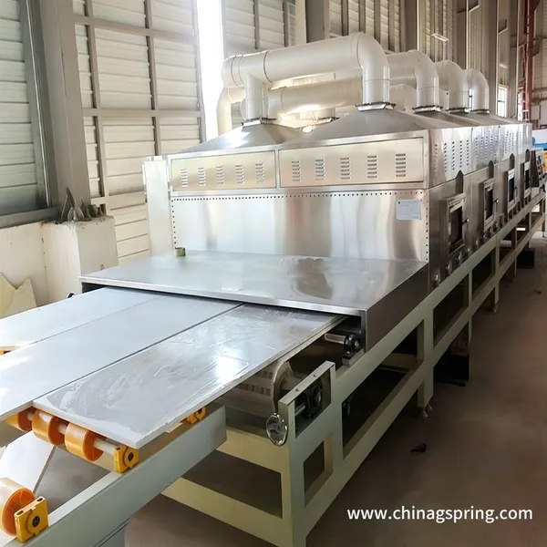 PLC Control Construction Material Industrial Microwave Dryer for Plasterboard‌ photo-2