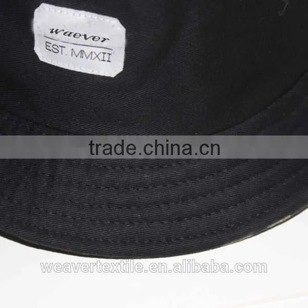 Wholesale Design Your Own Black Bucket Hats photo-4