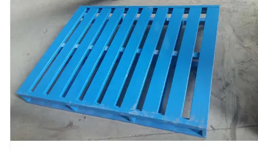 1200X1000X150 mm Stacking Galvanized Iron 2 Way Entry Steel Pallet