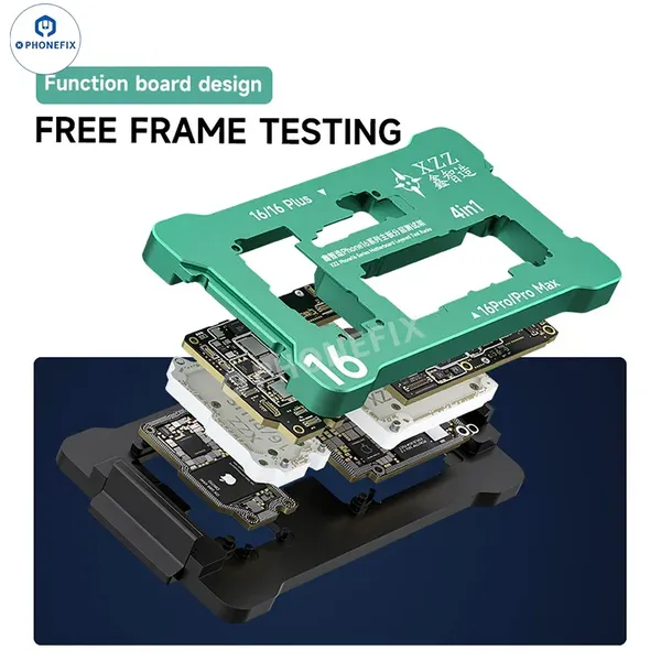 XZZ ISocket for IPhone 16 Plus/16 Pro Max Motherboard Layering Test photo-4