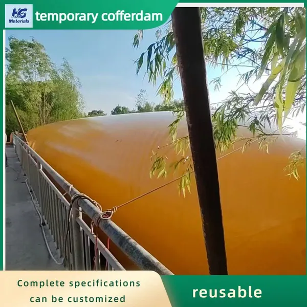 Water Dam Soft Movable Dam River Engineering Cofferdam Farmland Irrigation Drainage photo-4