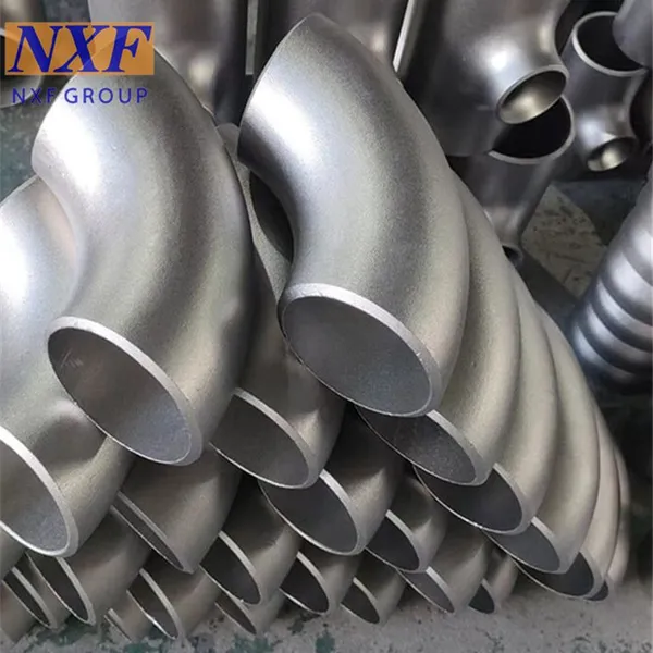 NXF UNS N06625 /2.4856/N06625 OD DN15-1200 Thickness SCH10-XXS Nickel Alloy 90/45 Deg LR/SR Butt Welding Elbow photo-3