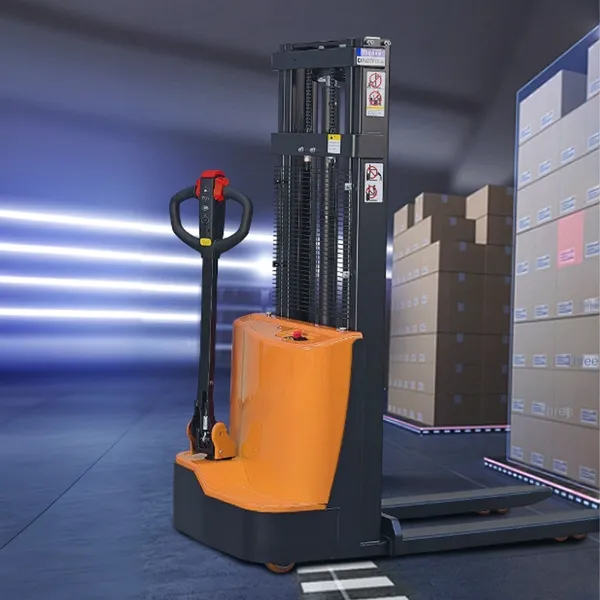Pallet Stacker Electric Stacker Forklift 1500kg 2000kg Semi Electric Stacker