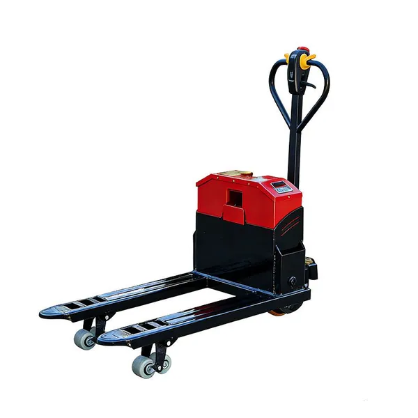 All Electric Walking Forklift Pallet Stacker Electric Stacker With Lead Acid Battery photo-4