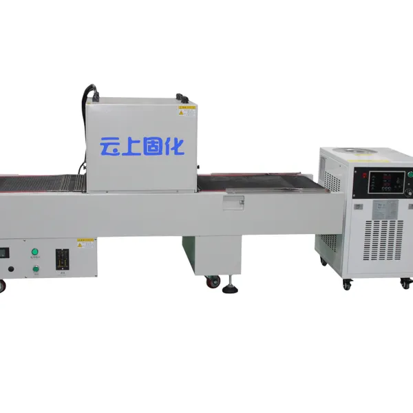 Youjiete Industrial LED UV Curing Tunnel Furnace, Belt Conveyor UV Dryer for Offset Printing, 365nm 395nm Customizable