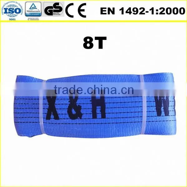 8T Eye to Eye Flat Polyester Web Sling photo-5