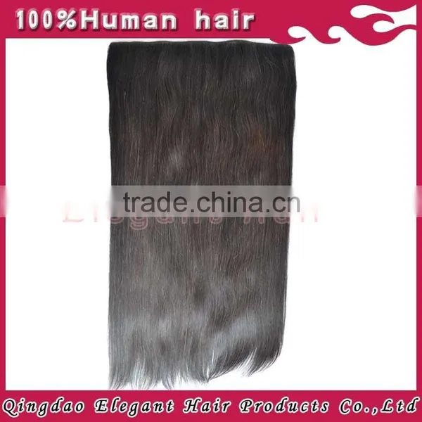 Peruvian Hair New Arrival Wholesale Price Indian Human Hair 100g Remy Clip in Hair Extension photo-6