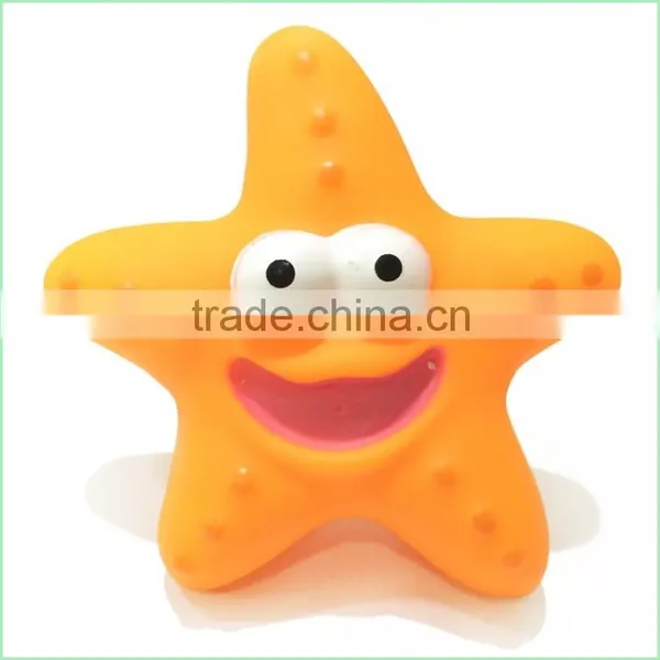 Plastic Marine Animals Bath Toys for Baby Squeezing Toys for Infants photo-3