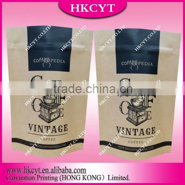 Matt Surface Color Printing Packaging Paper Bag With Winodw photo-6