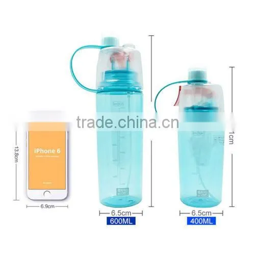 Sport Drinking and Misting Spray Water Bottle, Outdoor Sport Drinking, BPA photo-2