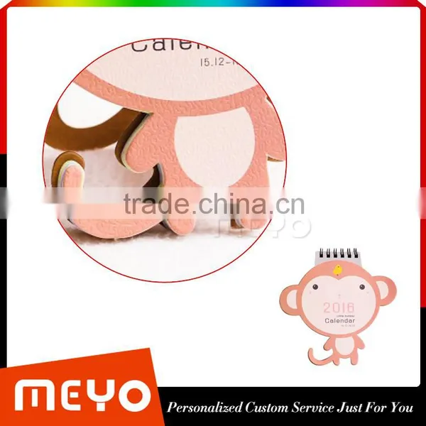 Customized Shape Calendar,Monkey Shape 2016 Calendar, Custom Advent Calendar photo-4