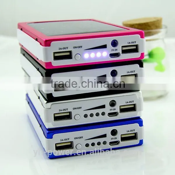 Universal Smart Portable Charger Solar Power Bank 50000mah 10000mah 12000mah 20000mah Solar Powerbank photo-2