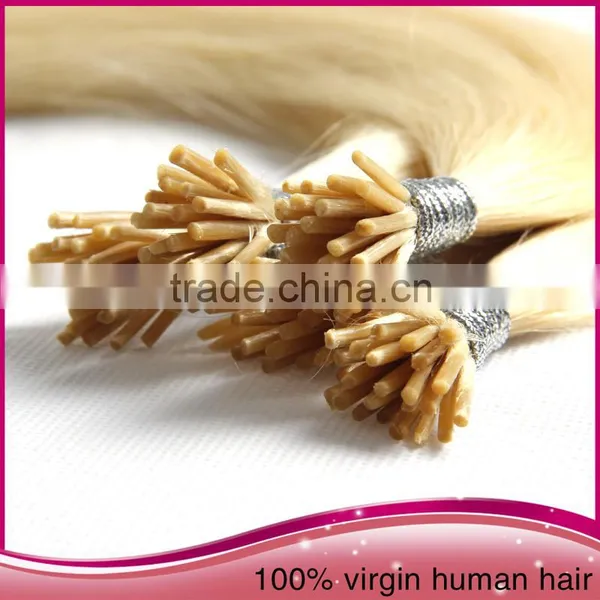 No Tangel No Shedding Remy Straight Brazilian Human Pre-bonded Hair I-tip Hair Extension photo-5