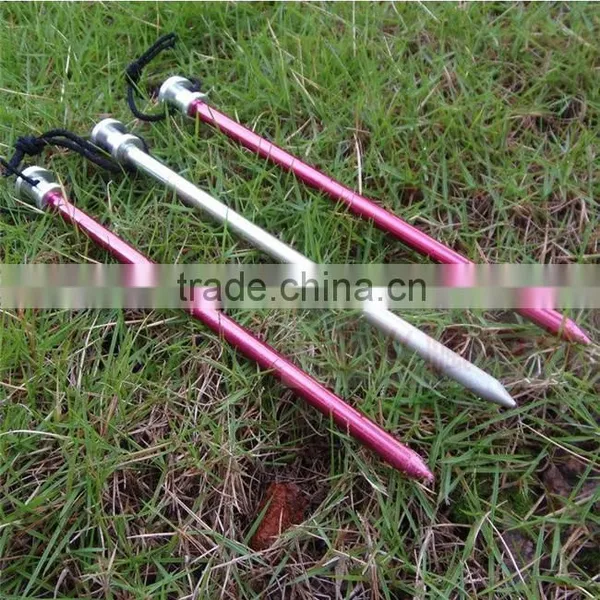 Tent Stakes Camping Pegs Duty Metal Nail