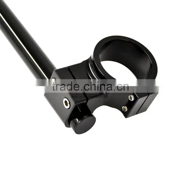 BJ-COHB-053B Custom CNC Aluminum 53mm Riser Motocross Clip On Handlebar For Aprilia Tuong photo-2