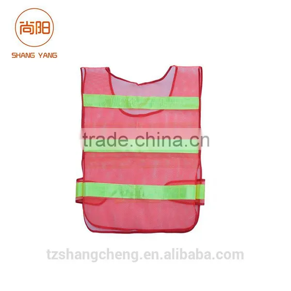 Warning Reflective Red Traffic Safety Vest