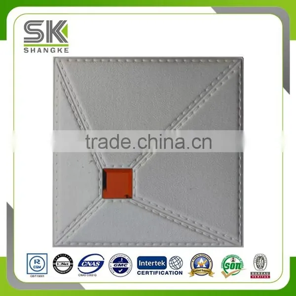 Glory Artificial Leather Face Soft Wall Covers For Hotel Decorative photo-6