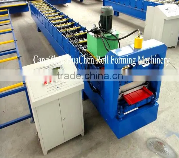 Standing Seam Metal Roof Panel Roll Forming Machine photo-2