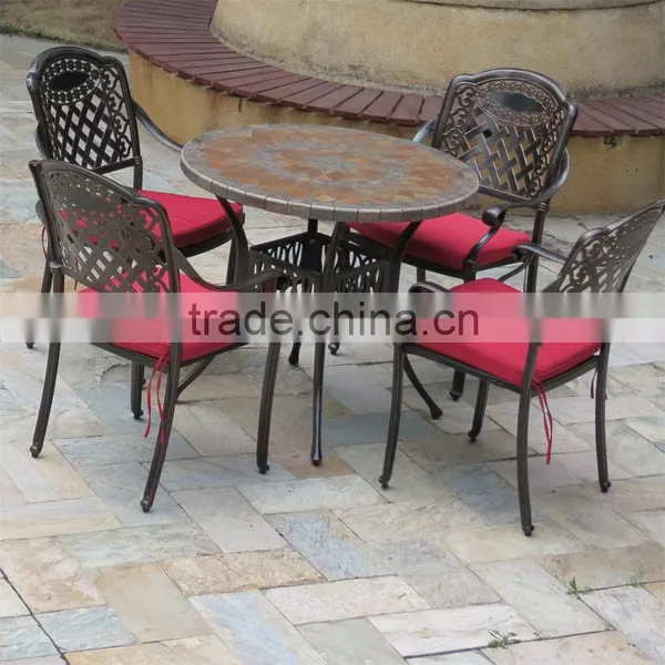 Outdoor Garden Patio Metal Marble Stone Provence Furniture photo-6