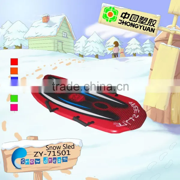 Winter Outdoor Plastic Snow Boat for Kids
