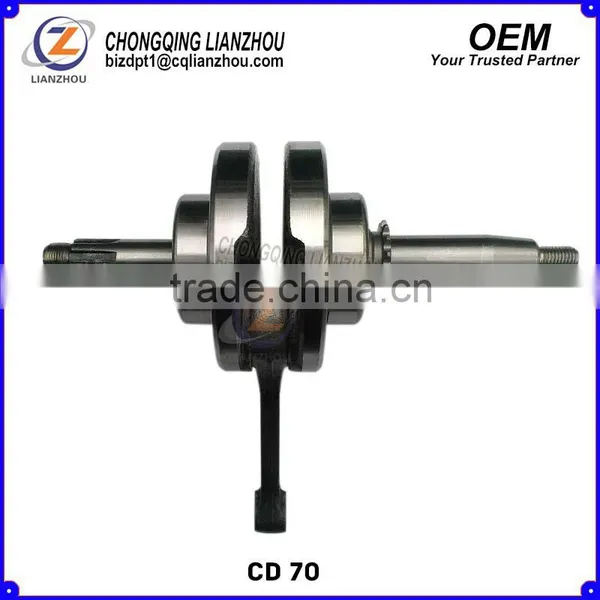 China OEM CG125 Motorcycle Crankshaft photo-3