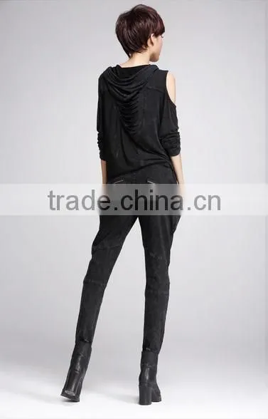 Jeans Woman Feet Harem Pants Women Slacks Spring New Personality Europe Joker Slim Slimming Pants photo-5
