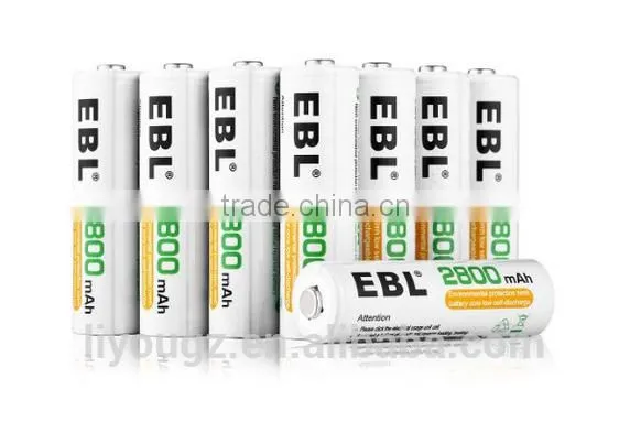 Wholesale EBL 4 Pack 1500 Cycle 800mAh AAA Ni-MH Rechargeable Batteries AAA photo-3