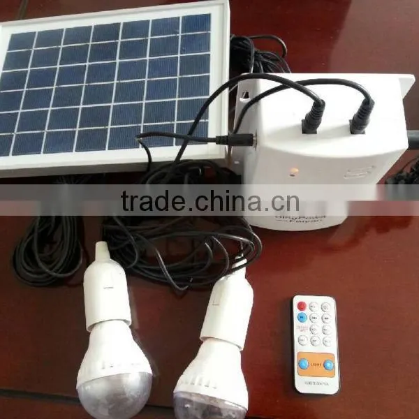 5W Portable Moving Solar Lighting System