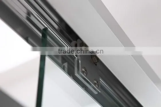 Tempered Glass Sliding Enclosed Portable Shower Cabin (KD6004) photo-3